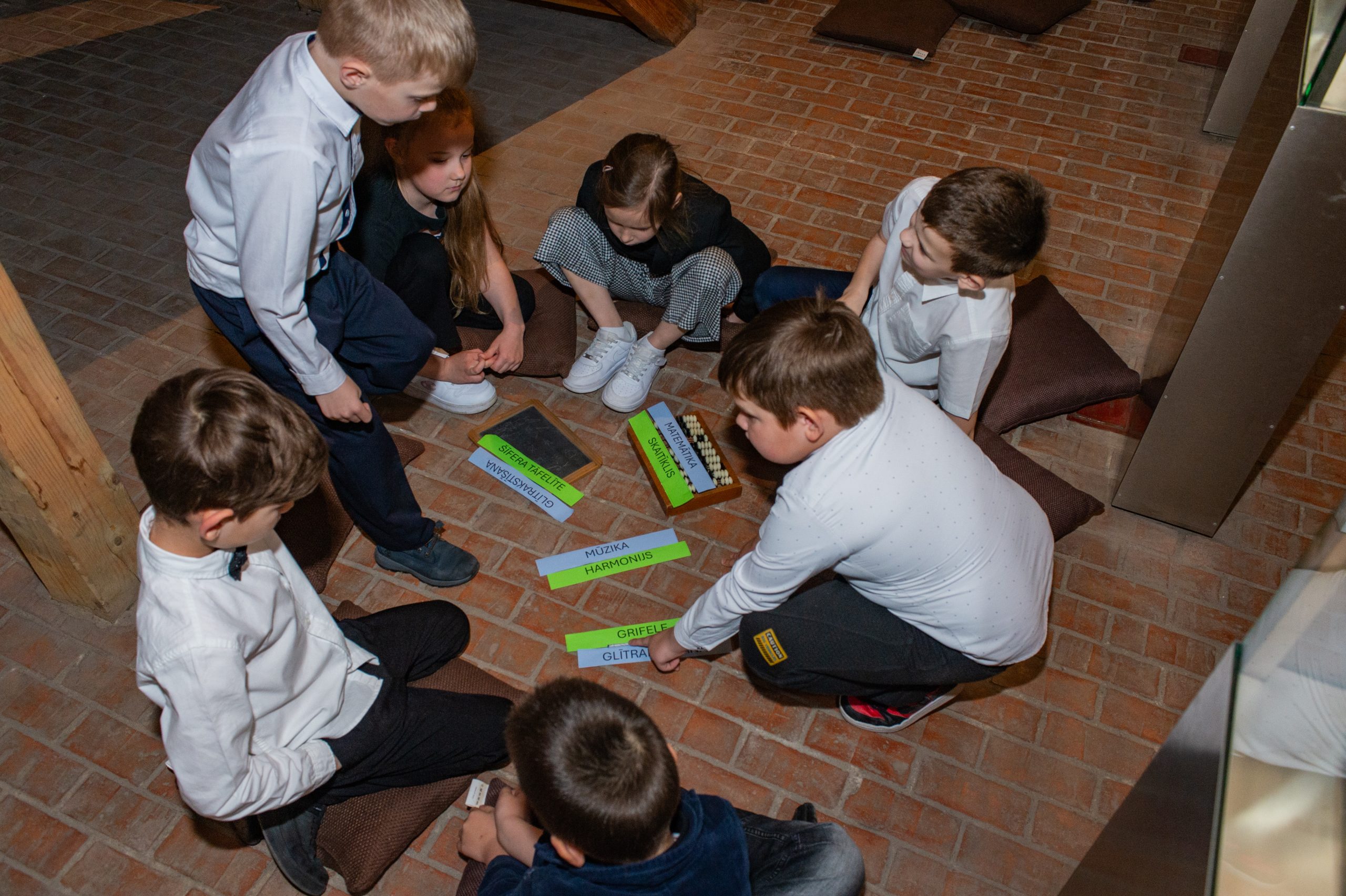 Bērnu nodarbības Livonijas ordeņa pilī