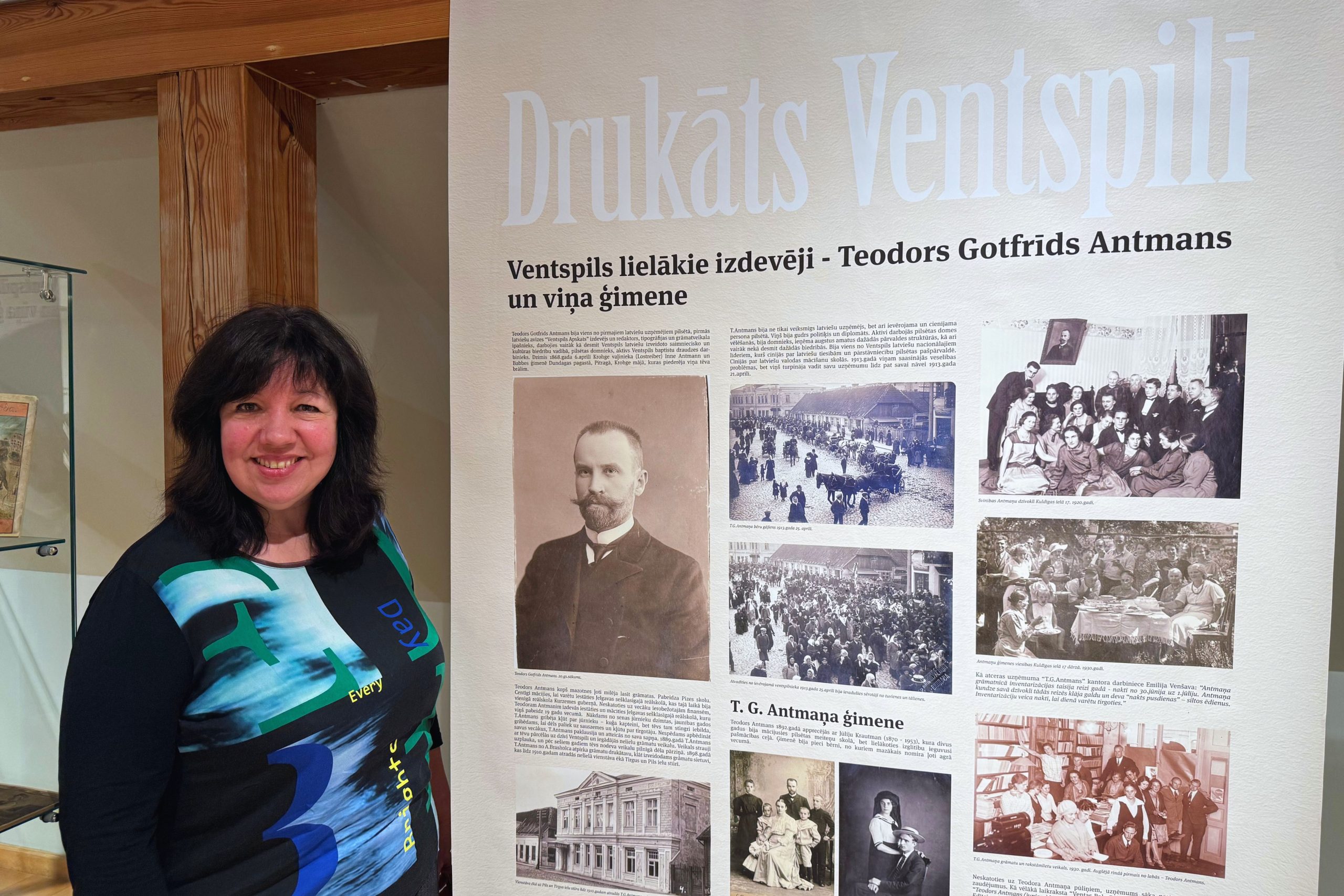 Ventspils muzeja vadošā vēsturniece Māra Dāvida